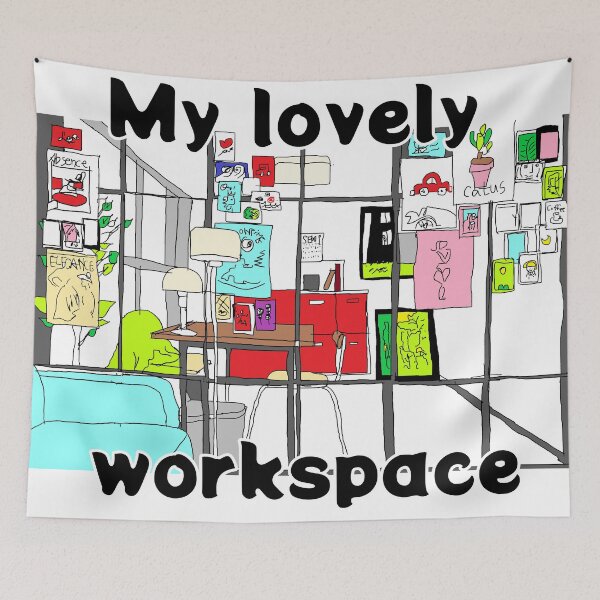 Item preview, My lovely workspace designed and sold by zzzozzo.