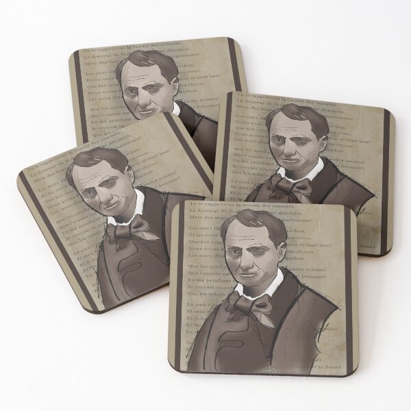 Item preview, Charles Baudelaire Portrait 1 designed and sold by StillReal.