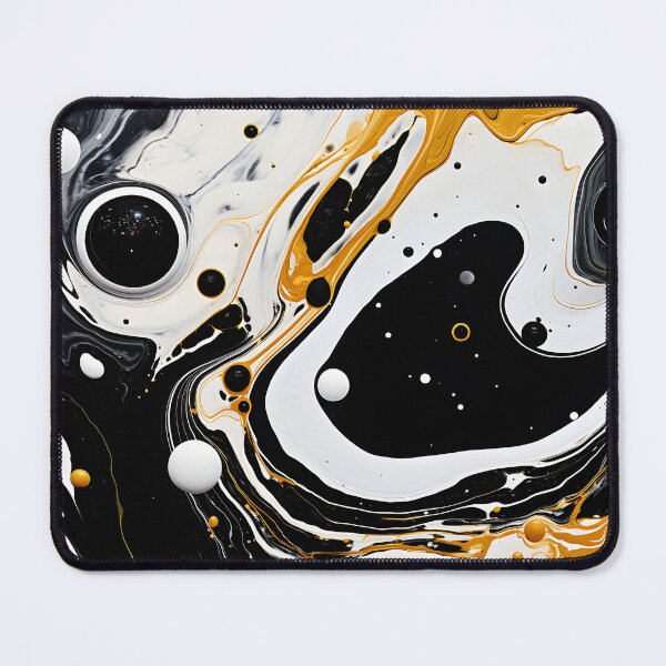 Item preview, Monochrome Abstract with Orange Accents designed and sold by VectorPlace.