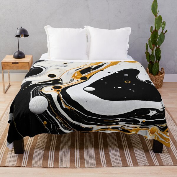 Item preview, Monochrome Abstract with Orange Accents designed and sold by VectorPlace.