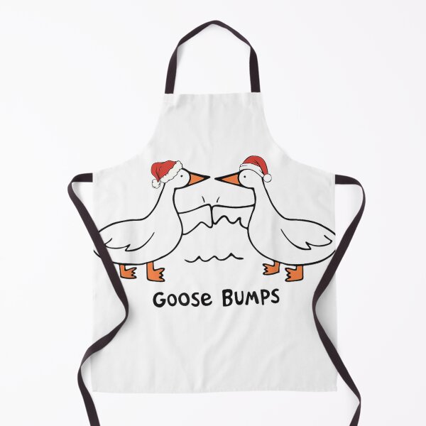 Item preview, Goose Bumps Funny Christmas Duck designed and sold by PureHeaven ⭐⭐⭐⭐⭐.