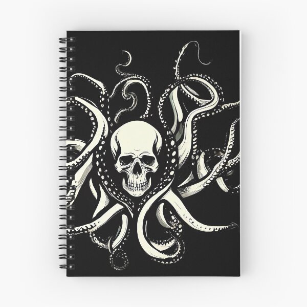 Item preview, Oceanic Monster Kraken, Octopus With Skull, Cthulhu Mythos designed and sold by Amazing-Kortez.