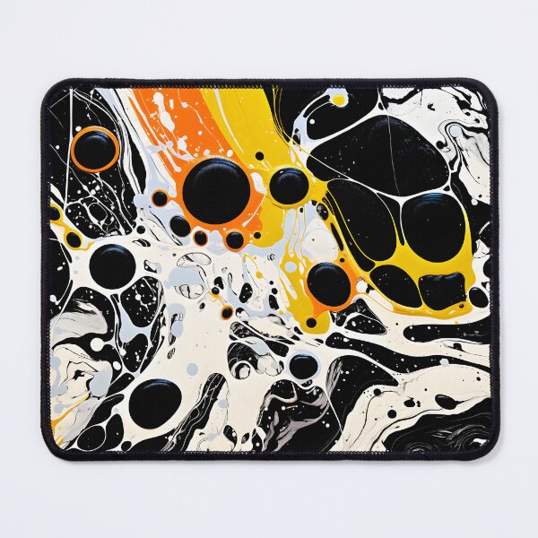 Item preview, Vivid Orange Streams in Abstract Swirls designed and sold by VectorPlace.