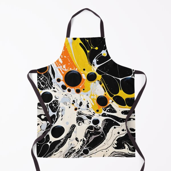 Item preview, Vivid Orange Streams in Abstract Swirls designed and sold by VectorPlace.