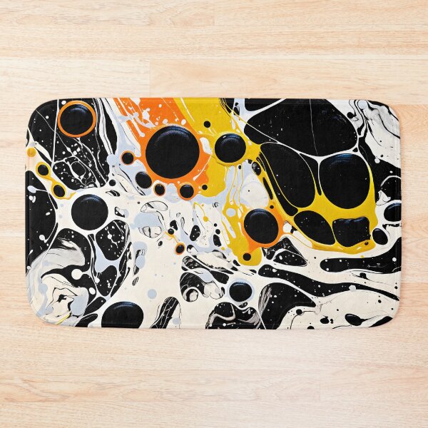 Item preview, Vivid Orange Streams in Abstract Swirls designed and sold by VectorPlace.