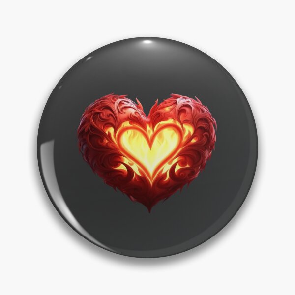 Item preview, Fire Heart  designed and sold by Digiheart.
