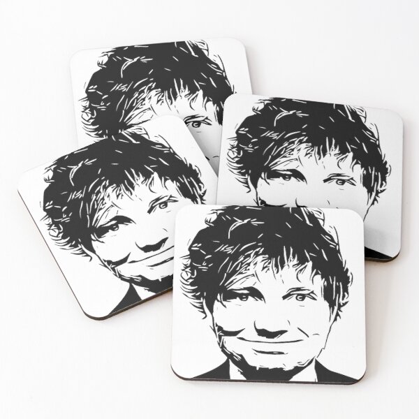 Artikelvorschau, Ed Sheeran-Schablonenkunstwerk entworfen und verkauft von MarkRame.
