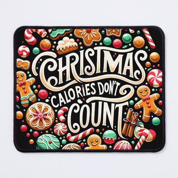 Item preview, Christmas Calories Dont Count Festive Treats Holiday Cheer designed and sold by Quirky Shirts.
