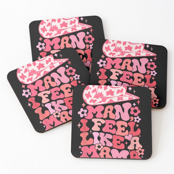 Item preview, Man I Feel Like a Mama Retro Western Baby Announcement designed and sold by PureHeaven ⭐⭐⭐⭐⭐.