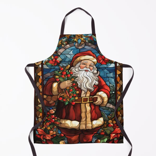 Artikelvorschau, Weihnachtsmann-Buntglasfenster entworfen und verkauft von MysticOzzy.