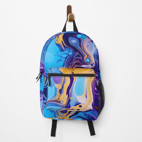 Item preview, Cosmic Swirl: Purple and Blue Abstract designed and sold by VectorPlace.