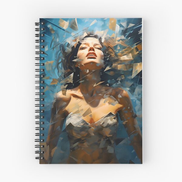 Item preview, Disintegration of a woman designed and sold by AI-Only Creations.