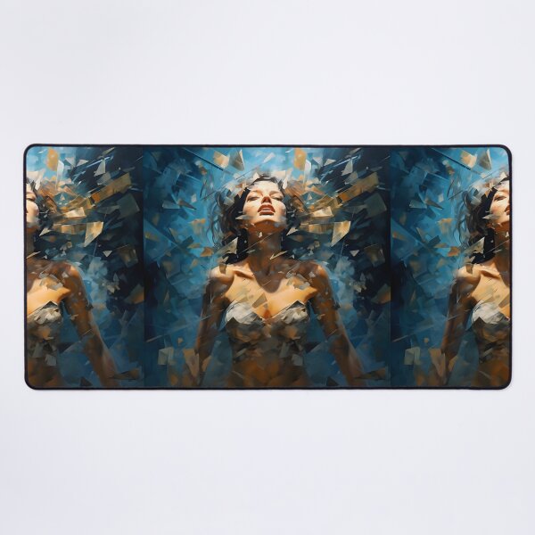 Item preview, Disintegration of a woman designed and sold by AI-Only Creations.