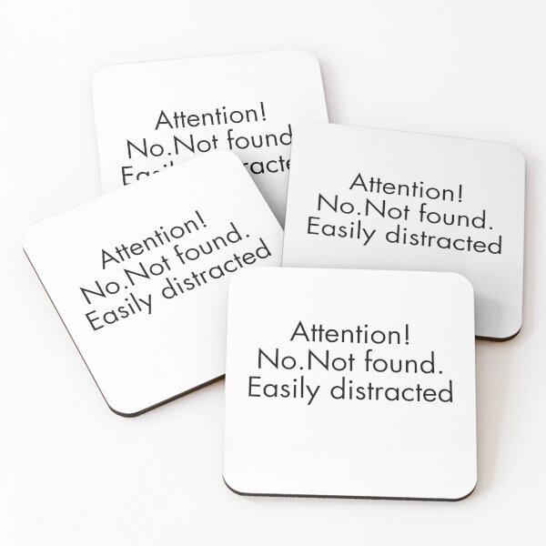 Item preview, Attention not found designed and sold by LeftoRight.