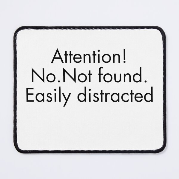 Item preview, Attention not found designed and sold by LeftoRight.