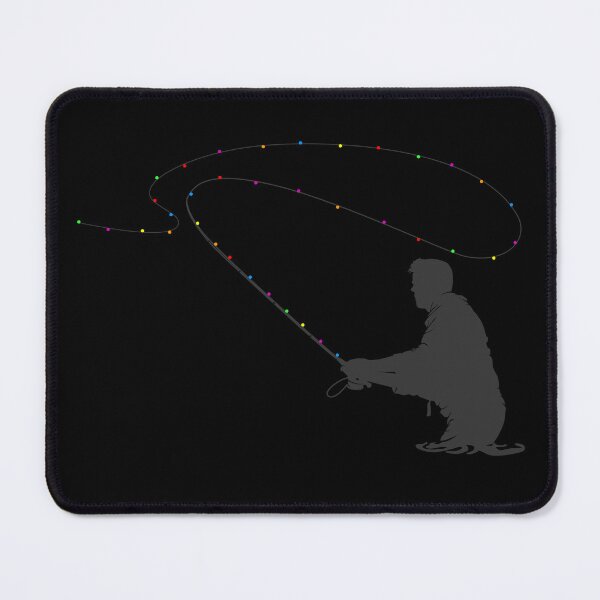 Item preview, CHRISTMAS - Fly Fishing Christmas Lights designed and sold by SlappyWares.