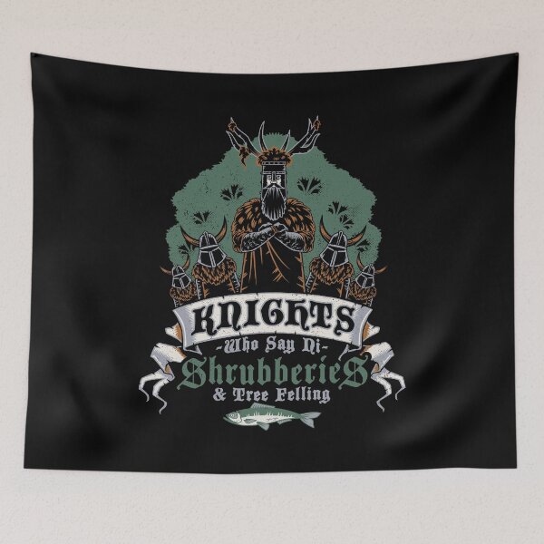 Item preview, Knights Shrubberies - Vintage Classic British Comedy designed and sold by Nemons.
