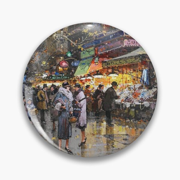 Item preview, Porte Saint Martin, Paris (20th century) - Eugène Galien Laloue designed and sold by SALON DES ARTS.