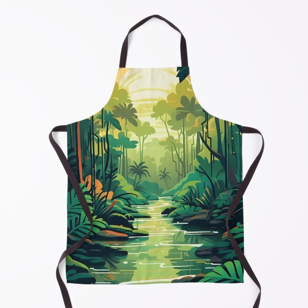 Item preview, Colorful Tropical Rainforest designed and sold by Bomba Visual.