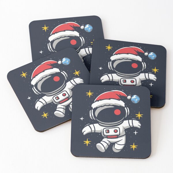 Item preview, Cartoon Christmas Spaceman designed and sold by CraftedRealm.