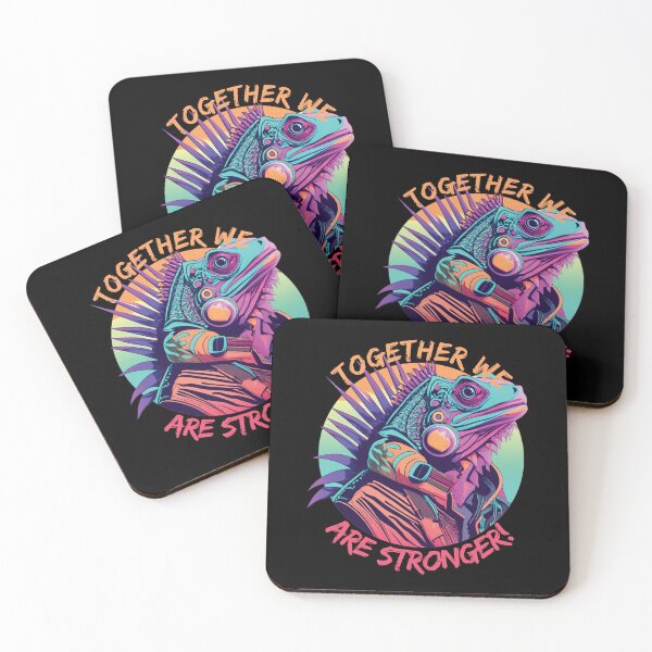 Item preview, Colorful lizard - Together We Are Stronger! designed and sold by HarridanCreates.