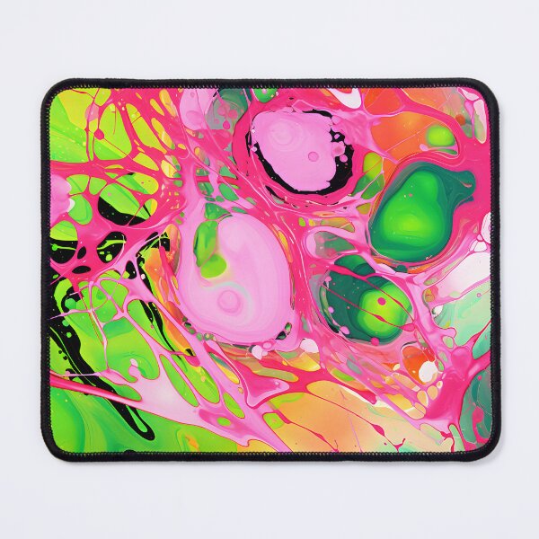 Item preview, Neon Splendor: Pink and Green Fluid Art designed and sold by VectorPlace.