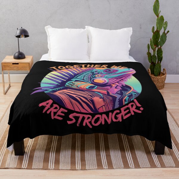 Item preview, Colorful lizard - Together We Are Stronger! designed and sold by HarridanCreates.