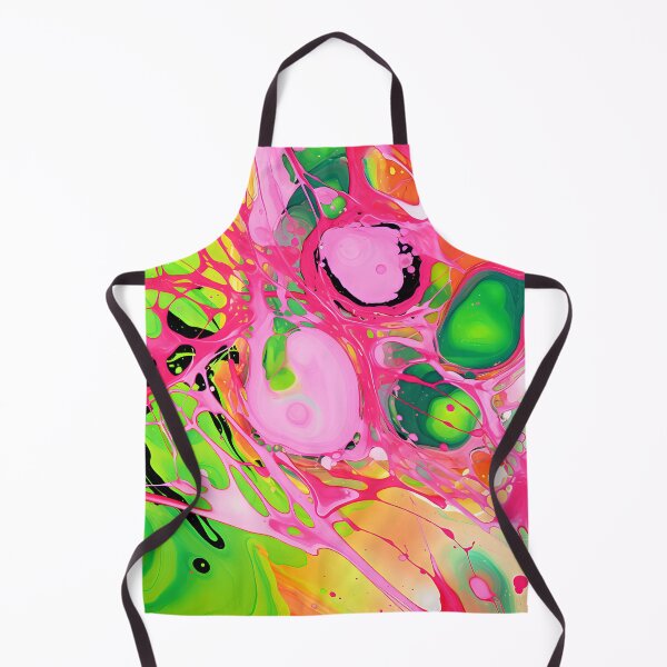 Item preview, Neon Splendor: Pink and Green Fluid Art designed and sold by VectorPlace.