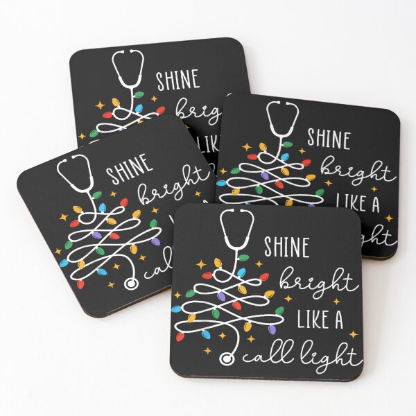 Item preview, Shine Bright Like A Call Light Nurse Christmas Lights designed and sold by PureHeaven ⭐⭐⭐⭐⭐.