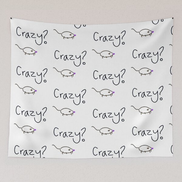 Item preview, Crazy? designed and sold by MagickDragon.