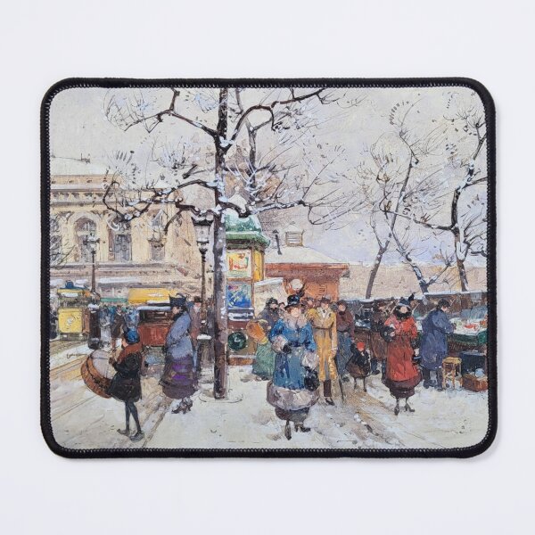 Item preview, Quai de la Seine at Châtelet (20th century) - Eugène Galien Laloue designed and sold by SALON DES ARTS.