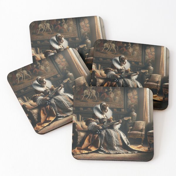 Item preview, Ladies who guitar. designed and sold by Limetreestudios.