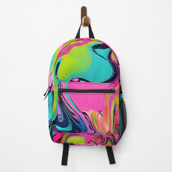 Item preview, Acidic Dreams: Pink and Green Abstract Fusion designed and sold by VectorPlace.