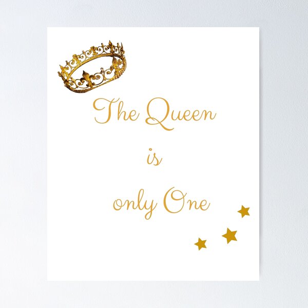 Item preview, The Queen is only One, ideal T-shirt for fantastic Lady. designed and sold by Magrosa.