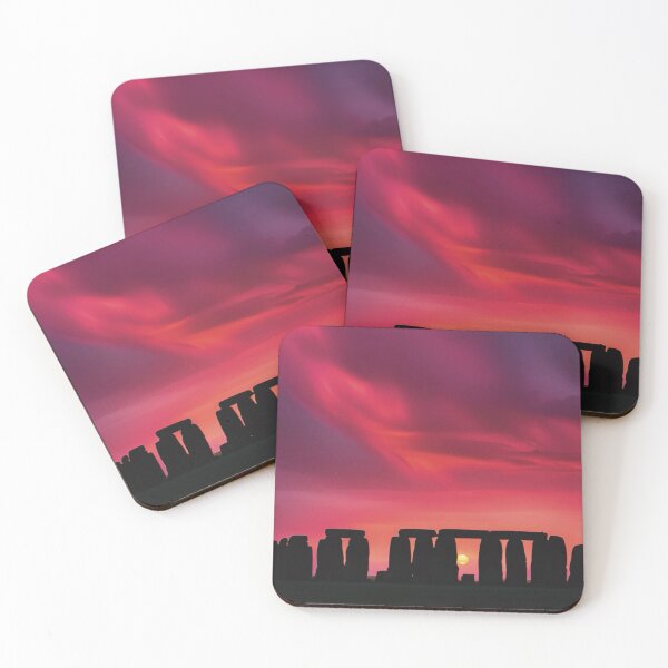 Item preview, Sunset over Stonehenge designed and sold by Liz Loasby.