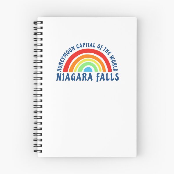 Item preview, Niagara Falls Retro Rainbow Honeymoon designed and sold by lizardisland.