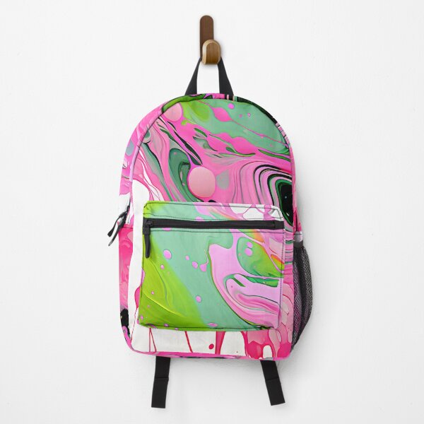 Item preview, Pink Surge: Lively Green Abstract Patterns designed and sold by VectorPlace.