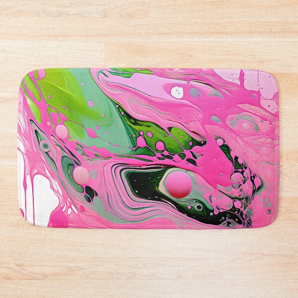 Item preview, Pink Surge: Lively Green Abstract Patterns designed and sold by VectorPlace.