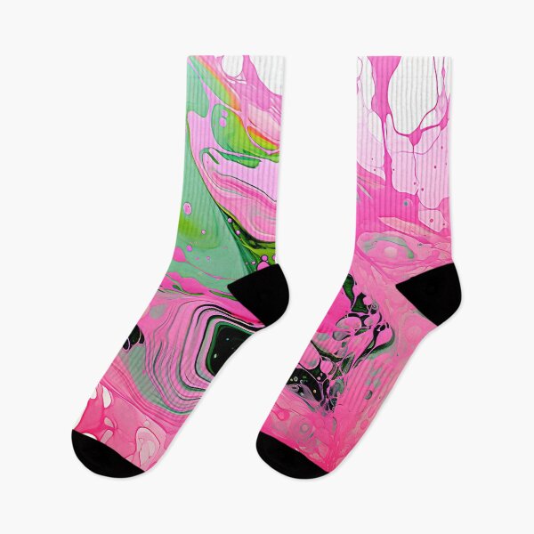 Item preview, Pink Surge: Lively Green Abstract Patterns designed and sold by VectorPlace.