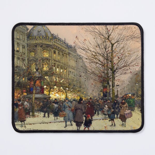 Item preview, Grands Boulevards, Paris (20th century) - Eugène Galien Laloue designed and sold by SALON DES ARTS.