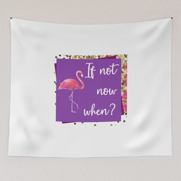 Item preview, If not now when? designed and sold by LisaNewportFAB.