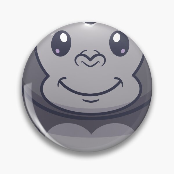 Item preview, Cute happy gorilla cartoon vector icon illustration animal nature designed and sold by sasa-creations.