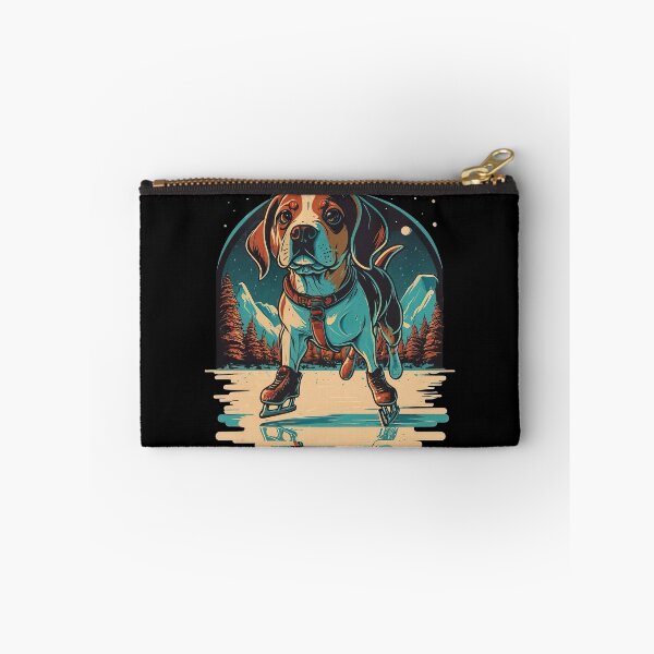 Item preview, Winter Ice Skating Beagle designed and sold by MindSmith.