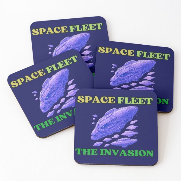 Item preview, Interstellar Encounter: UFO Invasion Space Fleet designed and sold by Journey-North.