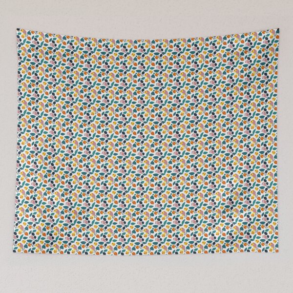 Item preview, Bright Spring / Clear Spring pattern, skin-tone matching, personal color analysis, PCA, floral design designed and sold by look4seasons.