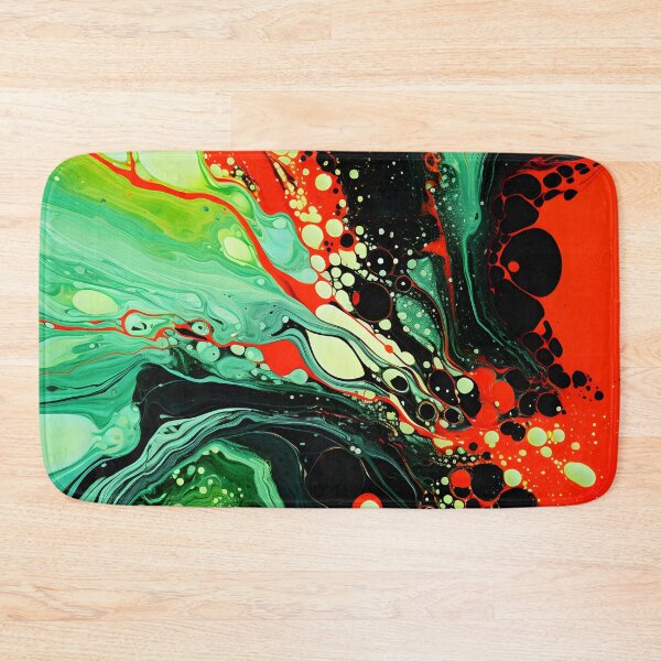 Item preview, Neon Surge: Red and Green Abstract Energy designed and sold by VectorPlace.