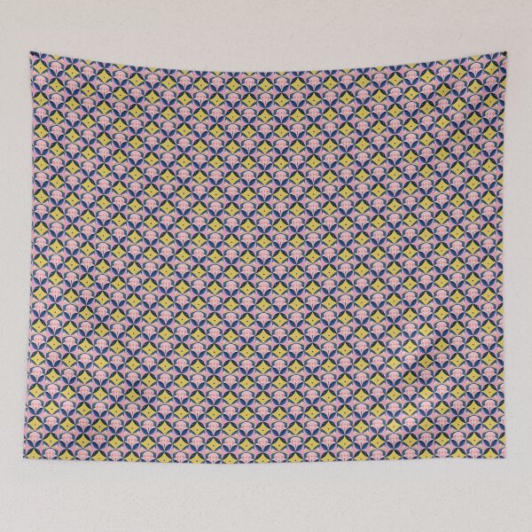Item preview, Bright Spring / Clear Spring pattern, skin-tone matching, personal color analysis, PCA, geometric floral pattern designed and sold by look4seasons.