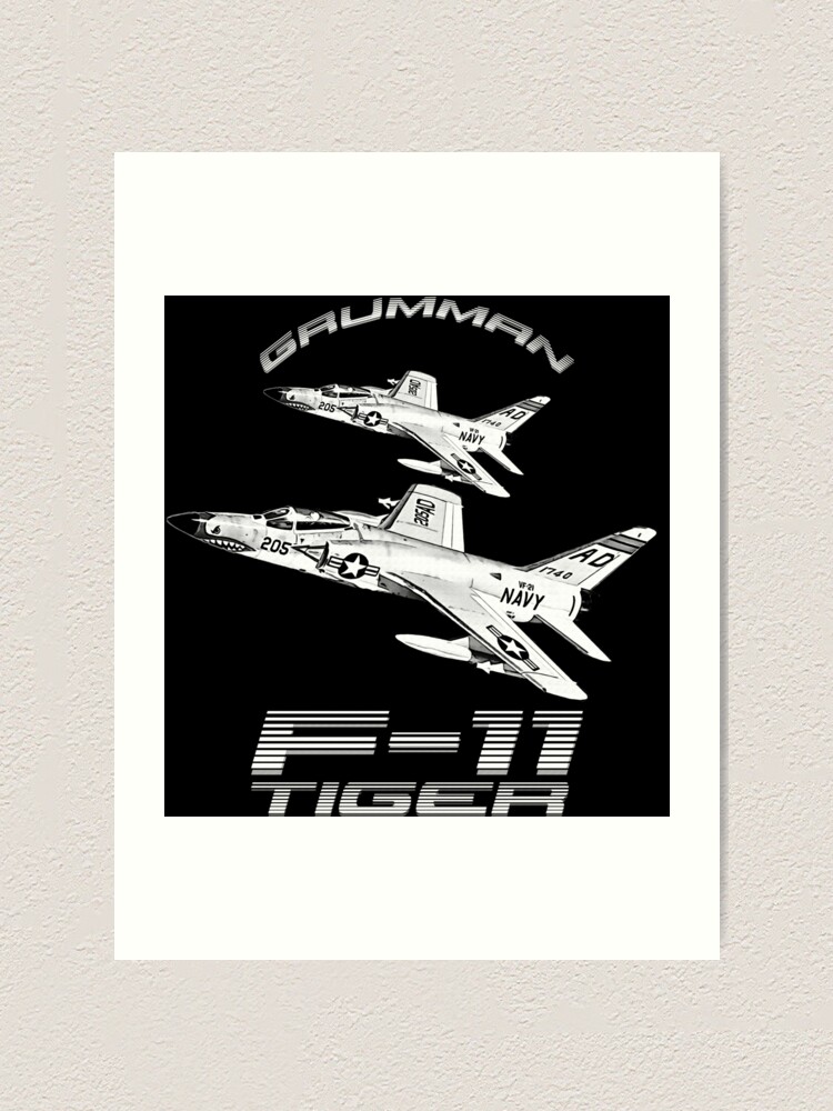 f11-tiger-supersonic-jet-fighter-art-print-for-sale-by-aerolovers-redbubble