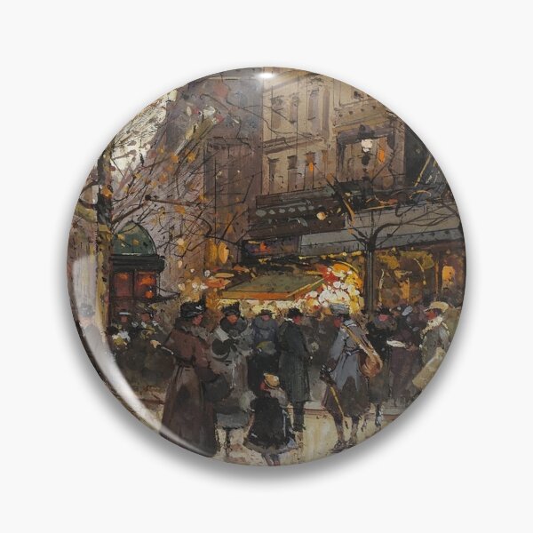 Item preview, Théâtre du Gymnase (20th century) - Eugène Galien Laloue designed and sold by SALON DES ARTS.
