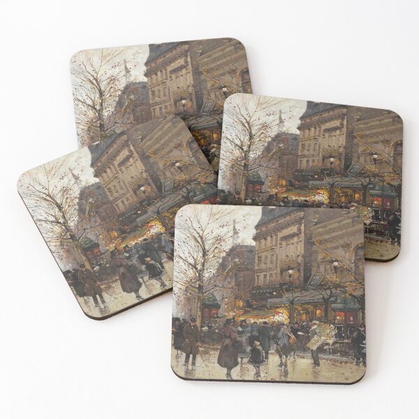 Item preview, Théâtre du Gymnase (20th century) - Eugène Galien Laloue designed and sold by SALON DES ARTS.